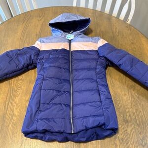 Kids Purple and Pink Puffer Jacket